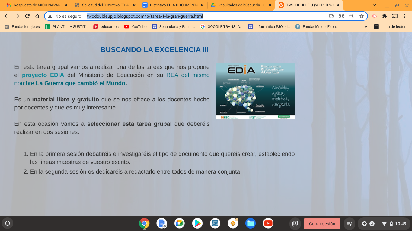 Screenshot buscando la excelencia 2021-10-27 10.49.50